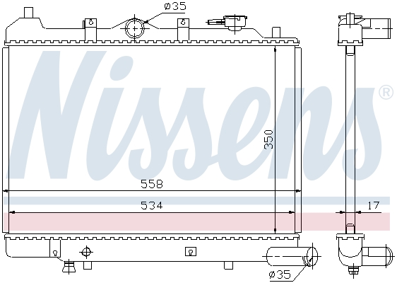 Nissens Radiateur 62442