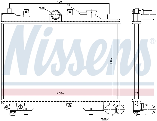 Nissens Radiateur 62512