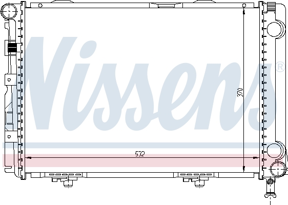 Nissens Radiateur 62549A