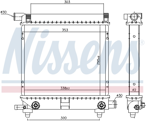 Nissens Radiateur 62550