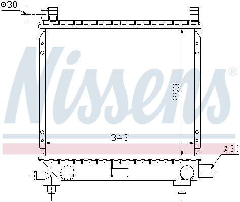 Nissens Radiateur 62551