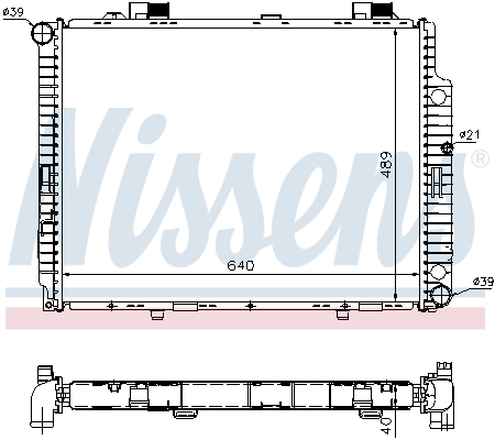 Nissens Radiateur 62598A