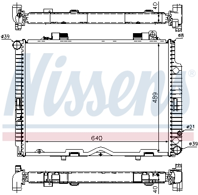 Nissens Radiateur 62611A