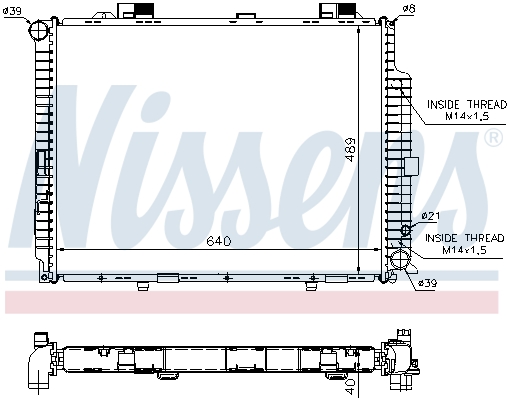 Nissens Radiateur 62612A