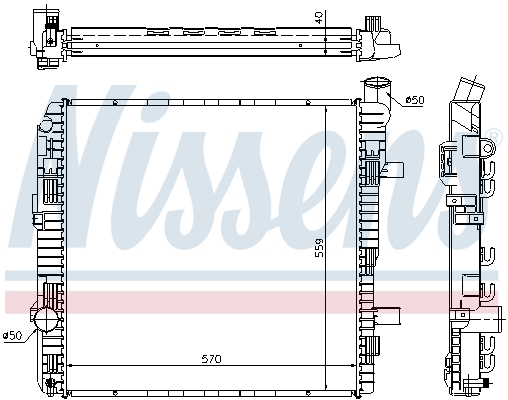 Nissens Radiateur 62626A