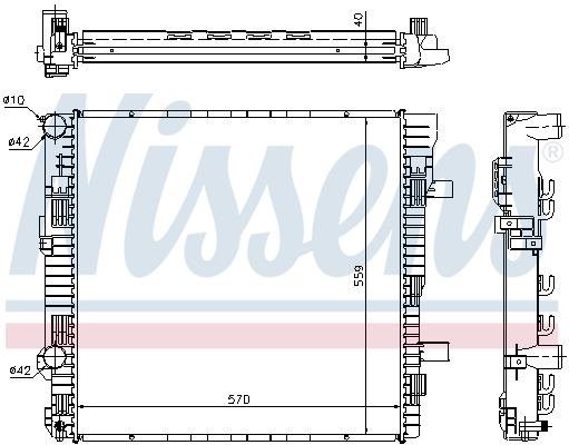 Nissens Radiateur 62629A