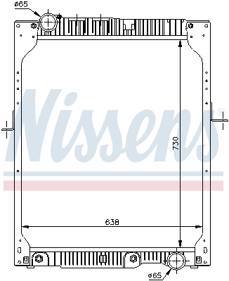 Radiateur Nissens 62643A