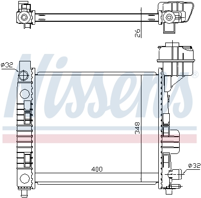 Nissens Radiateur 62663