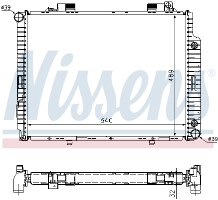 Nissens Radiateur 62665A