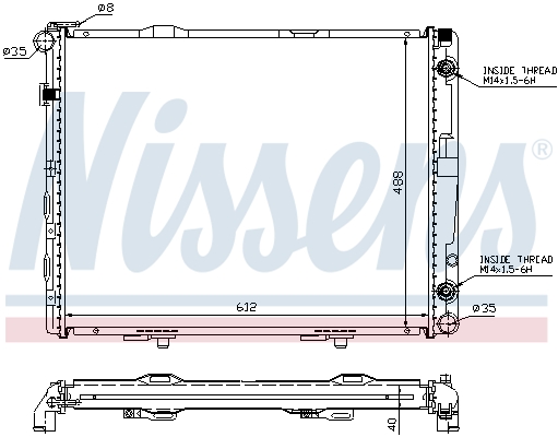 Nissens Radiateur 62679A