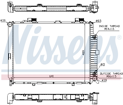 Nissens Radiateur 62689A