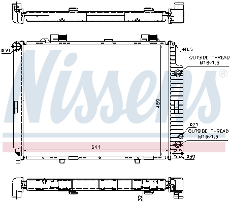 Nissens Radiateur 62691A
