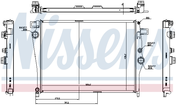 Nissens Radiateur 627035