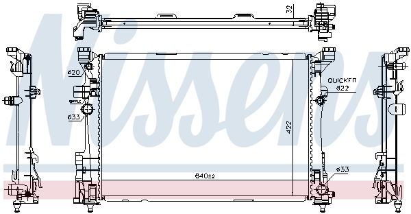 Nissens Radiateur 627063