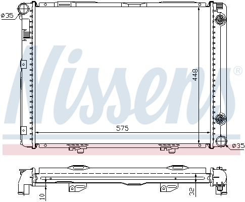 Nissens Radiateur 62722A