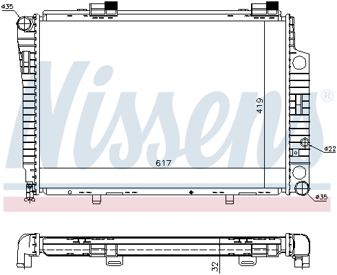 Nissens Radiateur 62750A