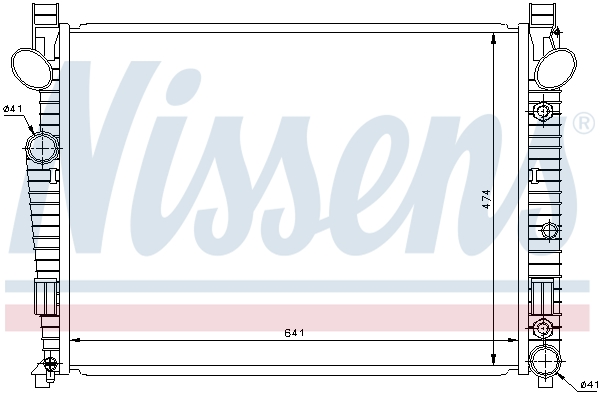 Nissens Radiateur 62772