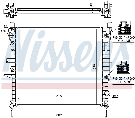 Nissens Radiateur 62788A