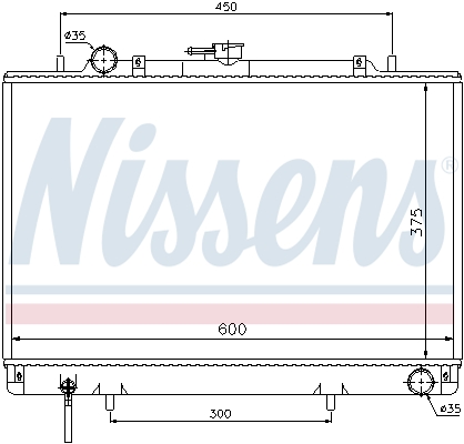 Nissens Radiateur 62809