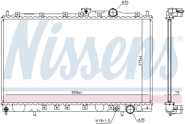 Nissens Radiateur 62839