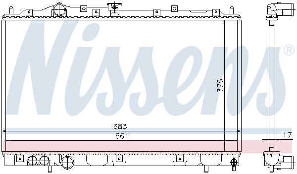 Nissens Radiateur 628591