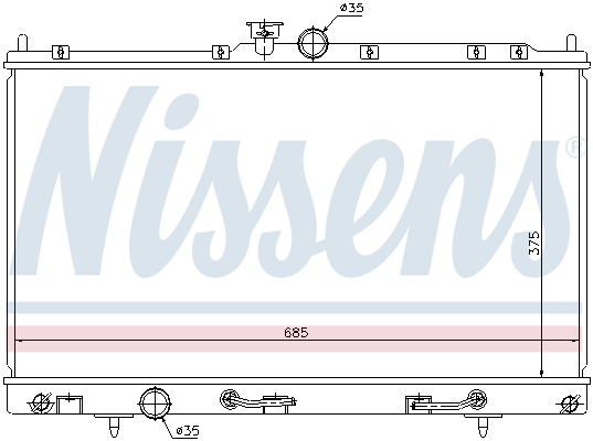 Nissens Radiateur 62894