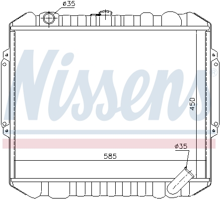 Nissens Radiateur 628953