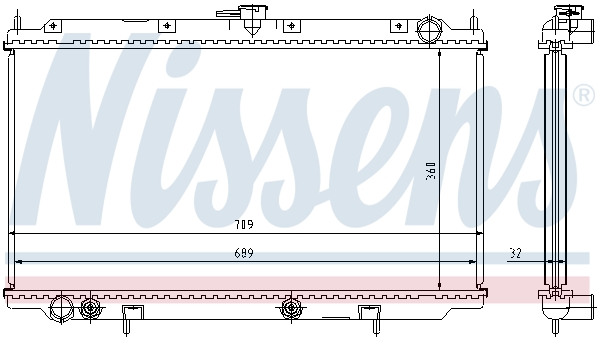 Nissens Radiateur 62924A