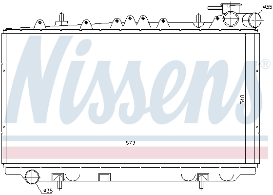 Nissens Radiateur 62940