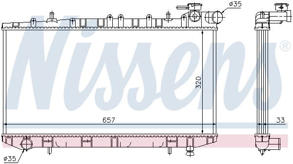 Nissens Radiateur 62985