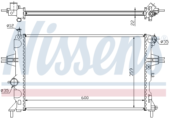 Nissens Radiateur 630041