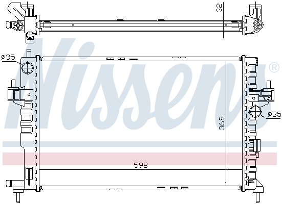 Nissens Radiateur 63009A