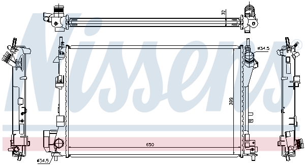 Nissens Radiateur 63022A