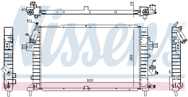 Nissens Radiateur 63029A