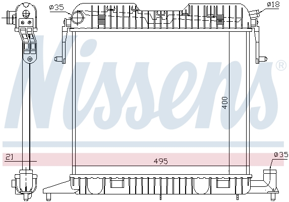 Nissens Radiateur 63043