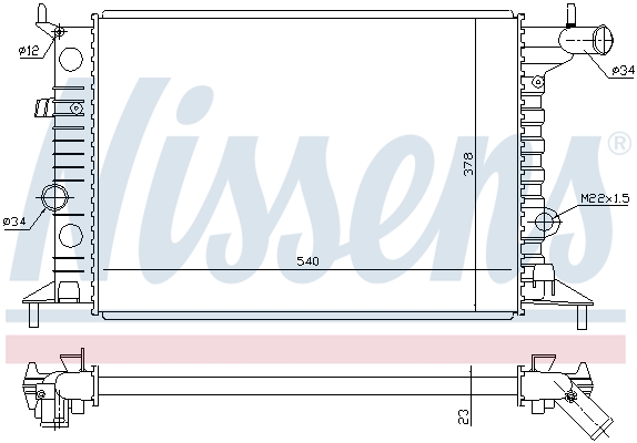 Nissens Radiateur 630681