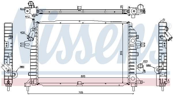 Nissens Radiateur 630705