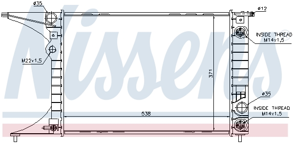 Nissens Radiateur 63071