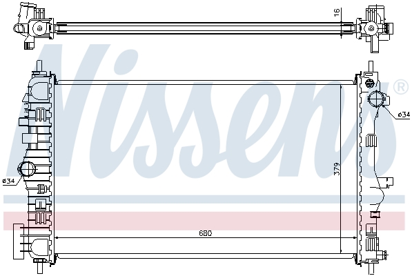 Nissens Radiateur 630712