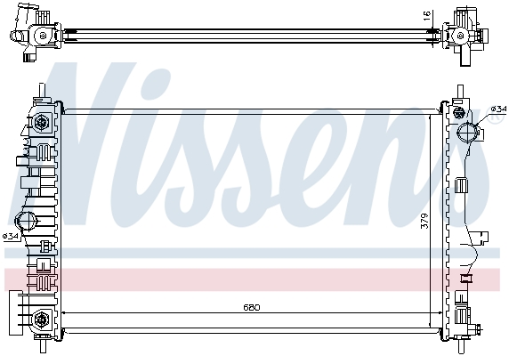 Nissens Radiateur 630713