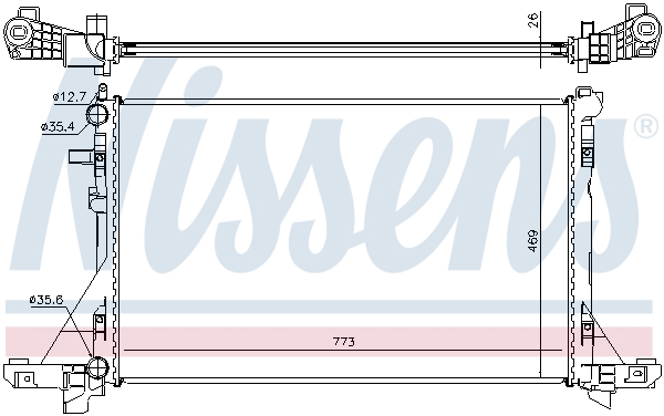 Nissens Radiateur 630732