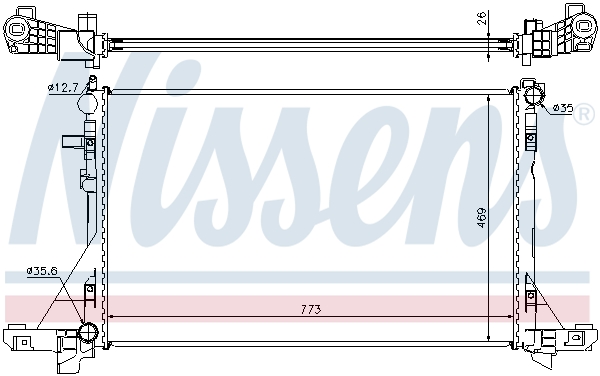 Nissens Radiateur 630733