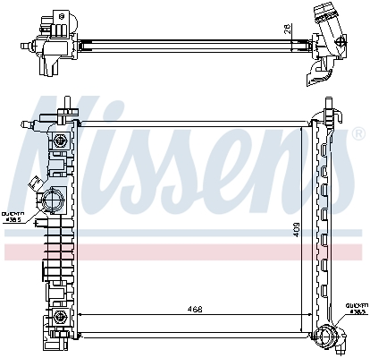 Nissens Radiateur 630737