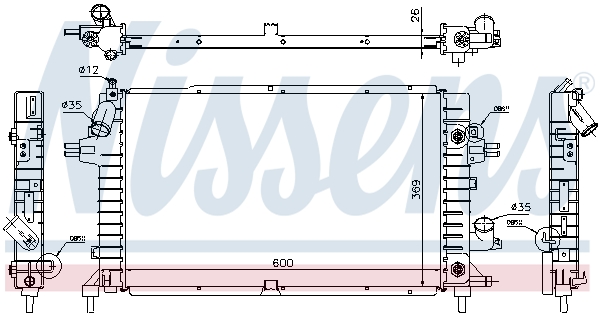 Nissens Radiateur 630739