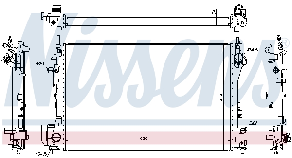 Nissens Radiateur 630742