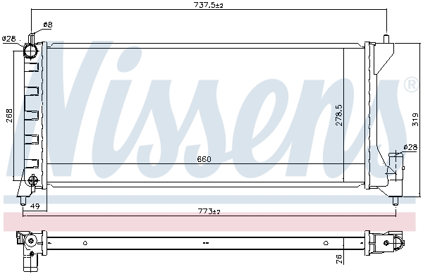 Nissens Radiateur 630749