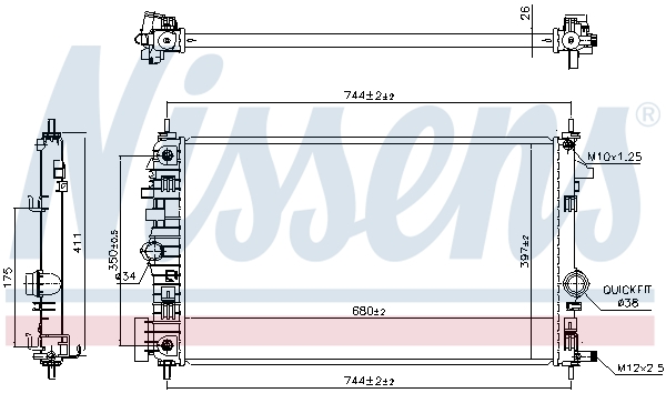 Nissens Radiateur 630769