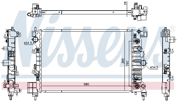 Nissens Radiateur 630778