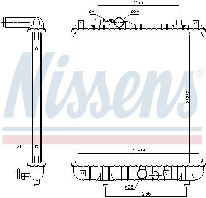 Nissens Radiateur 630787