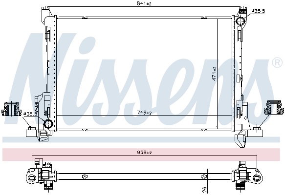 Nissens Radiateur 630792